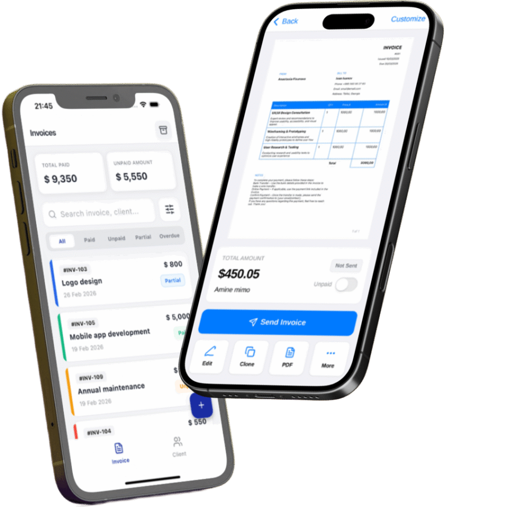 invoice app probill