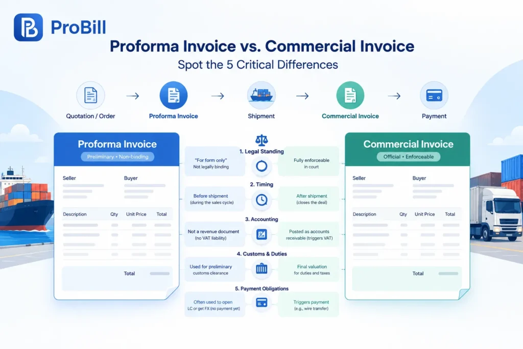 Meaning Proforma Invoice