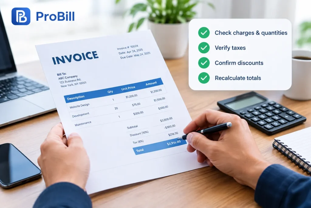 how to pay an invoice