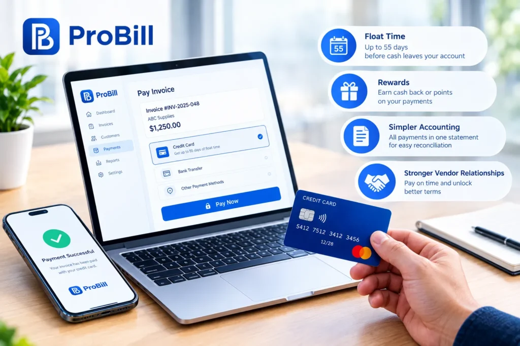 how to pay an invoice with a credit card 2
