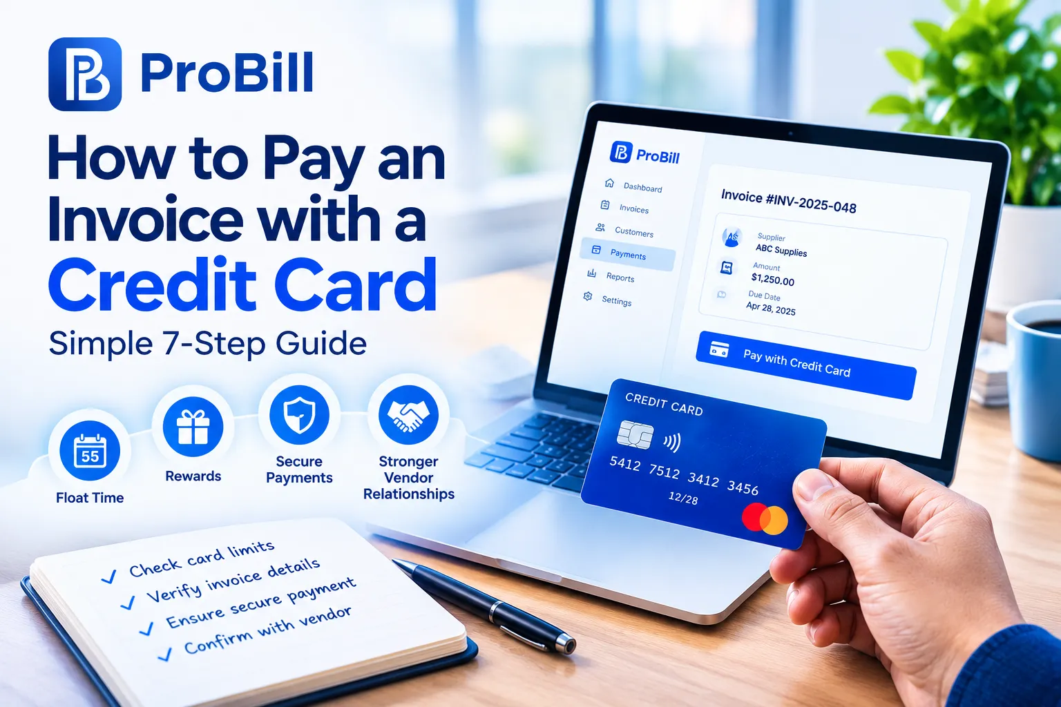 how to pay an invoice with a credit card 2