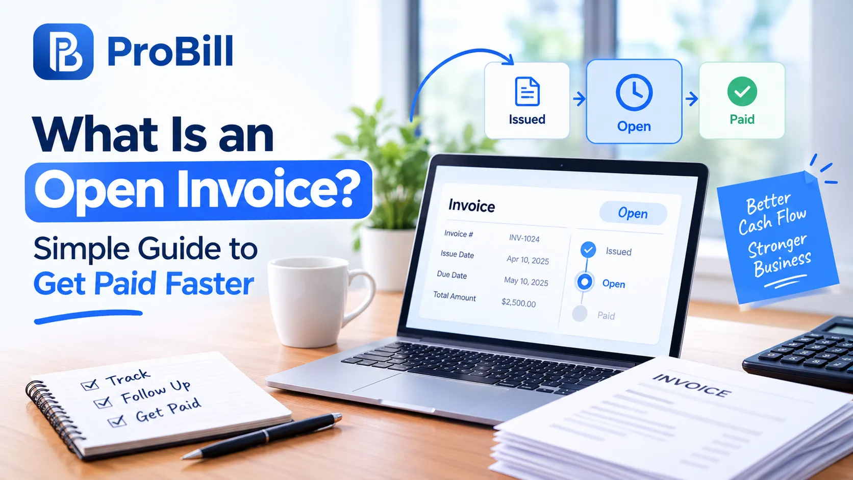 what is an open invoice