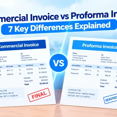 Commercial Invoice vs Proforma Invoice thumbanil