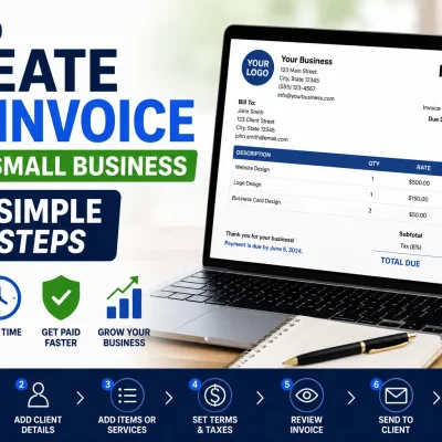 How to Create an Invoice for a Small Business