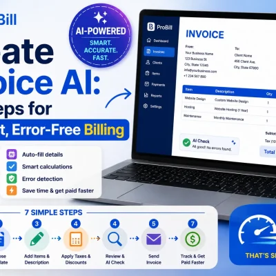 create invoice AI