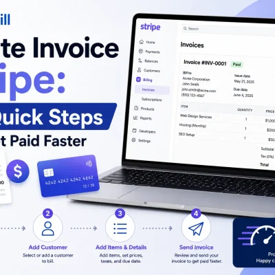 create invoice stripe