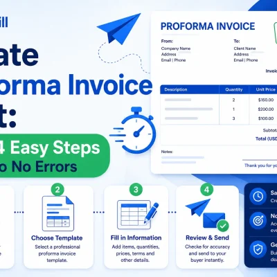 create proforma invoice