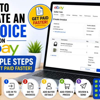 how to create an invoice on ebay