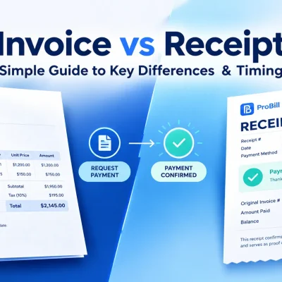 invoice vs receipt thubmanil